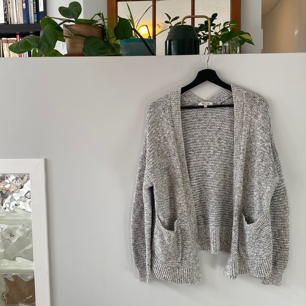 Madewell Cotton-Linen blend cardigan - S